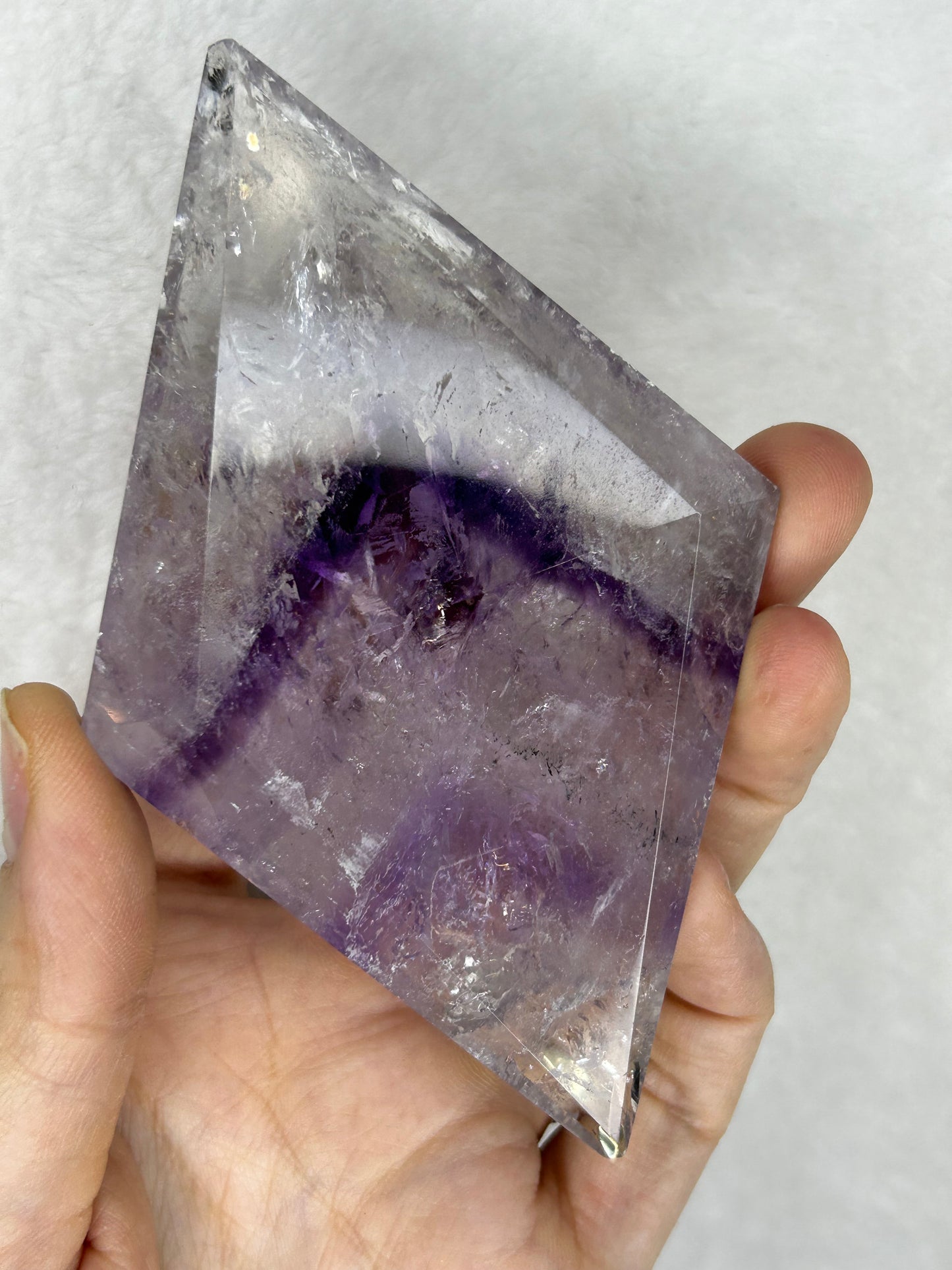 HQ ⭐️XTRA⭐️ Amethyst Phantom Faceted Diamond B