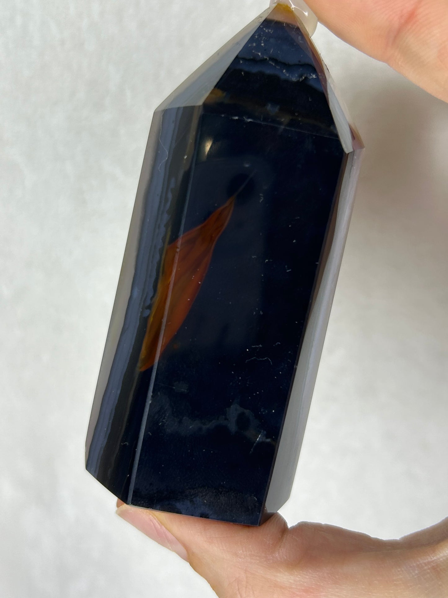 Brazilian Amethyst Agate Tower