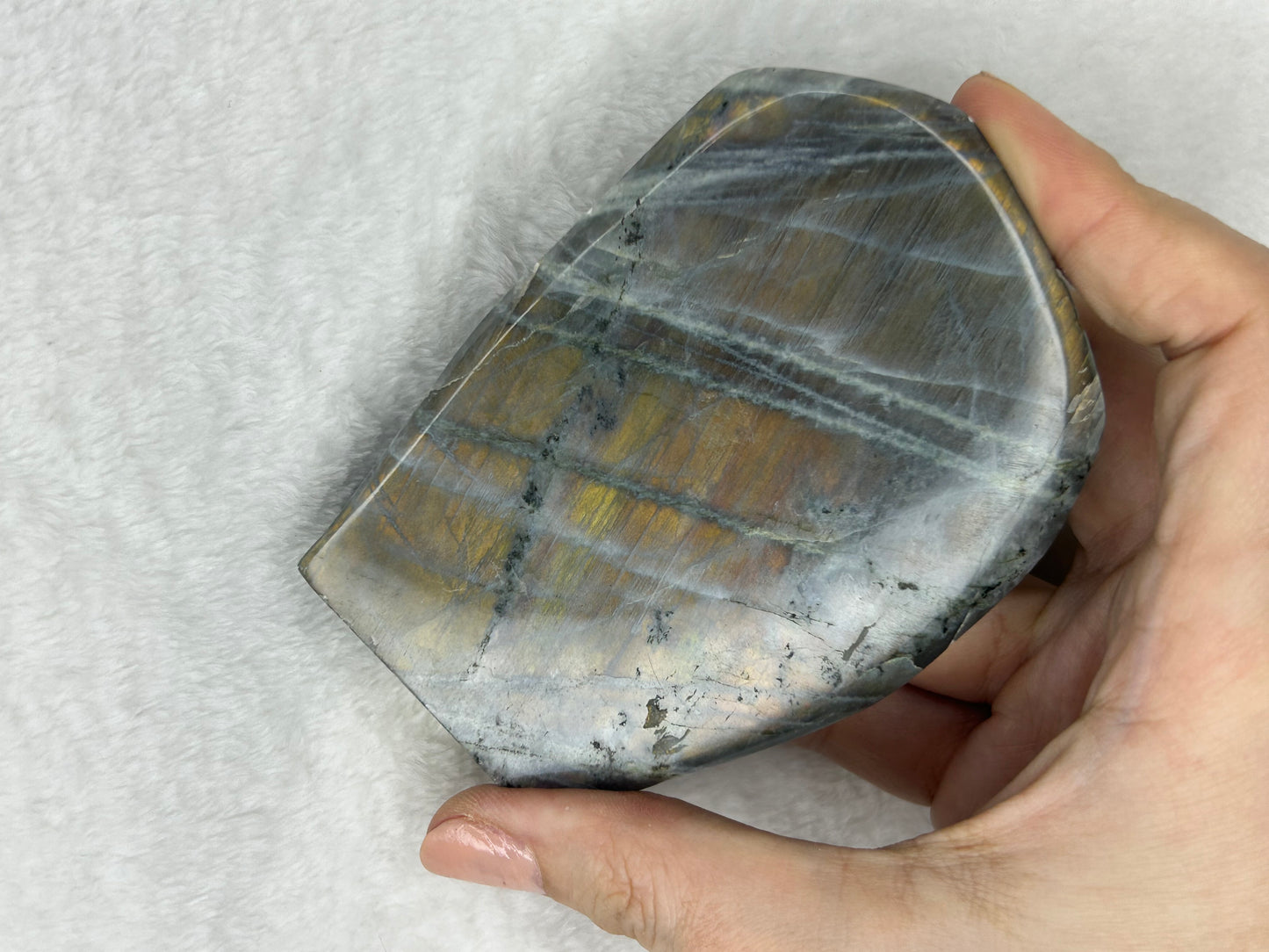 Sunset flash labradorite Freeform H