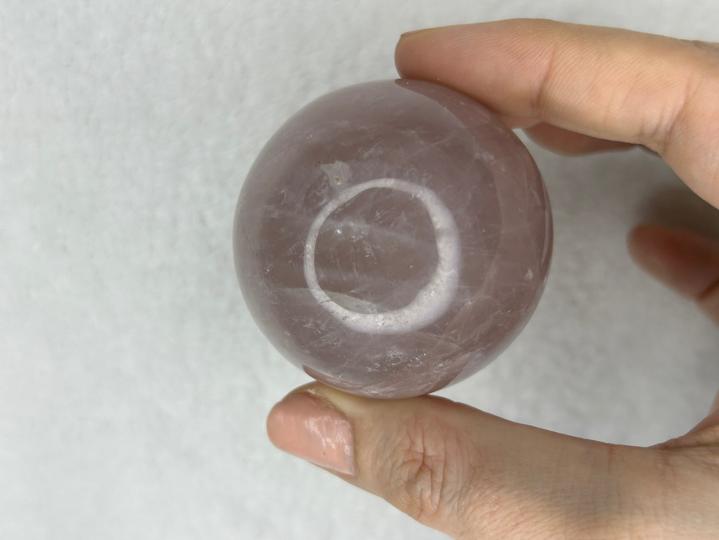 Rose Quartz Sphere E