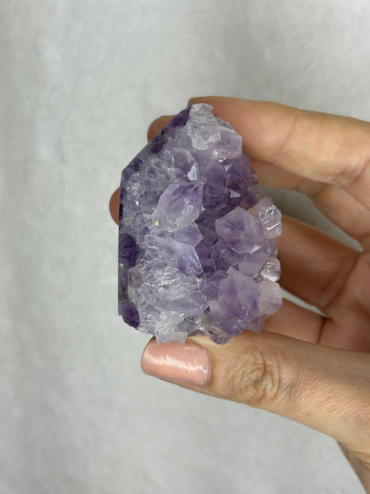 HQ Brazilian amethyst tower w/ chunky teeth
