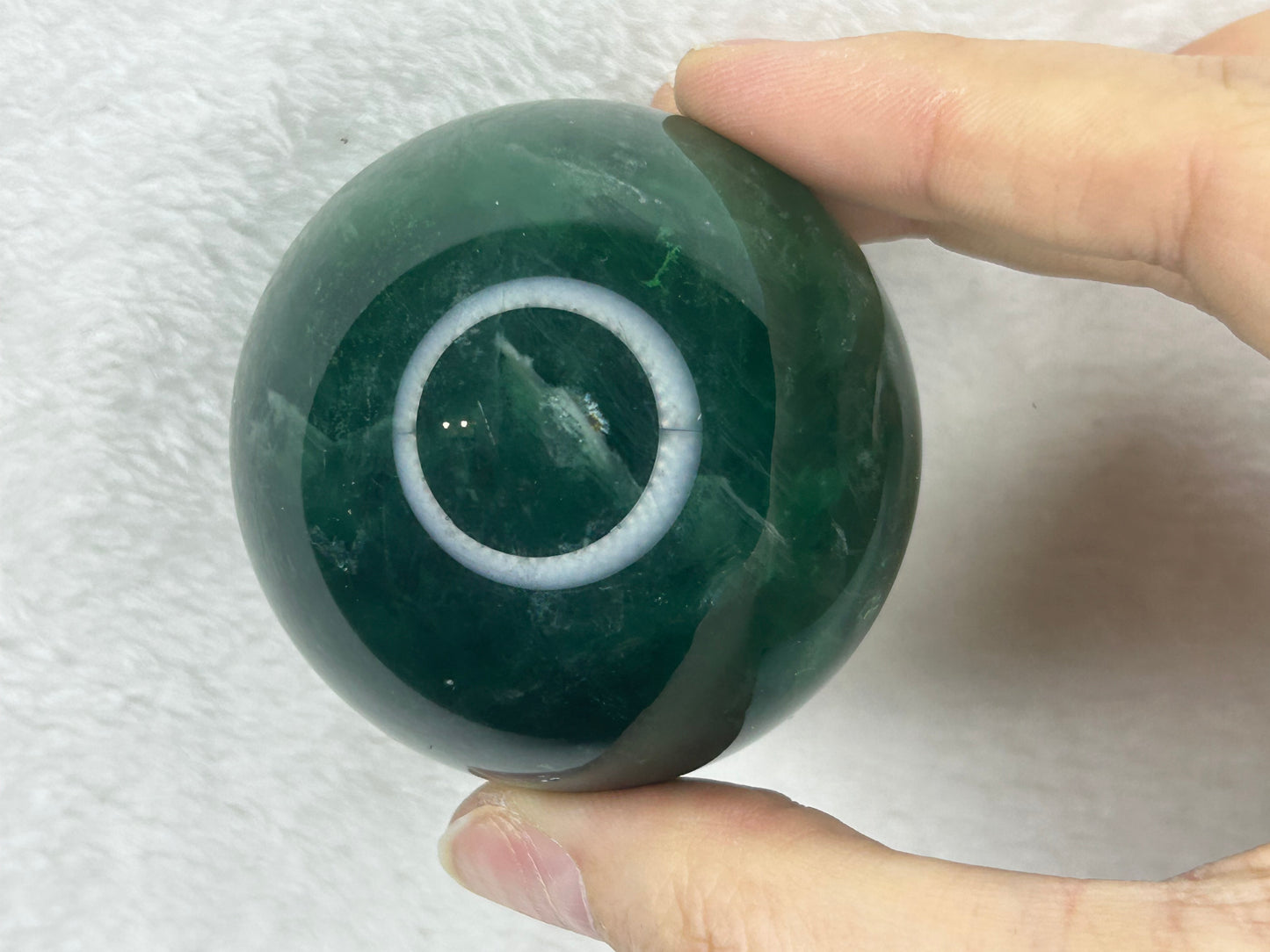 Juicy Green Fluroite Sphere A