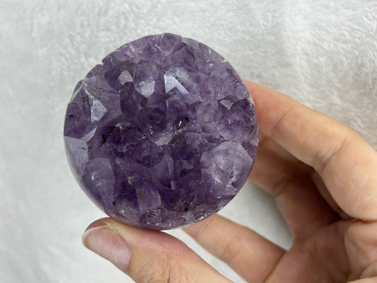 Brazilian Druzy Amethyst Agate Sphere D