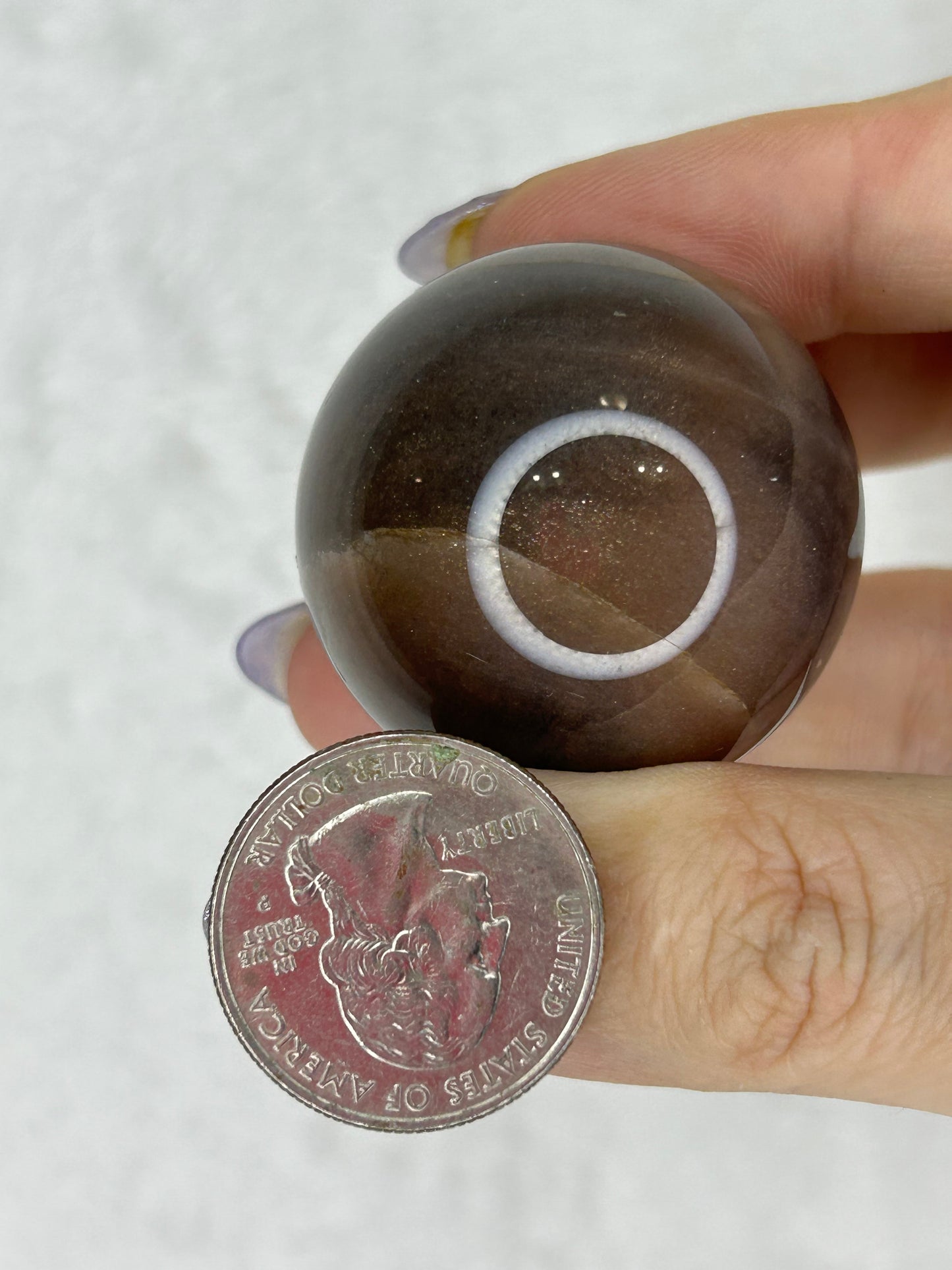 HQ Black Moonstone sphere C 🌑