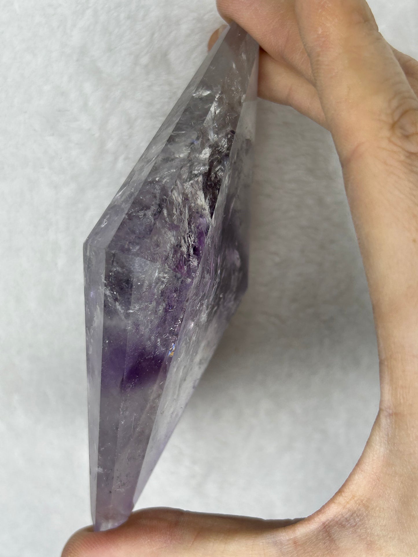 HQ ⭐️XTRA⭐️ Amethyst Phantom Faceted Diamond D