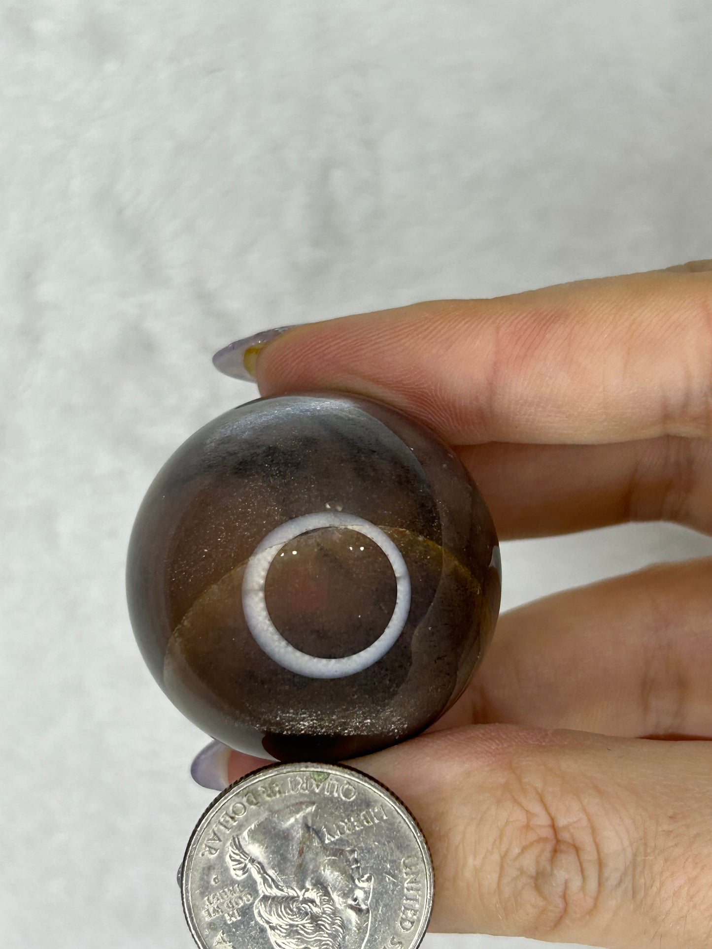 HQ Black Moonstone sphere C 🌑