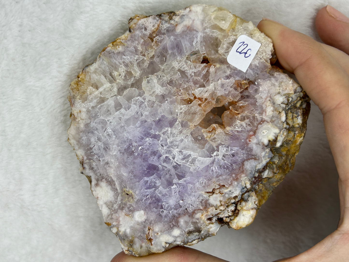 Pink Amethyst Slab C