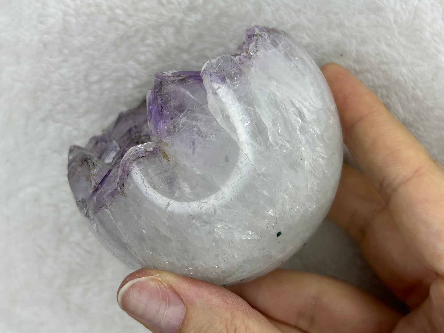 Brazilian Druzy Amethyst Sphere A