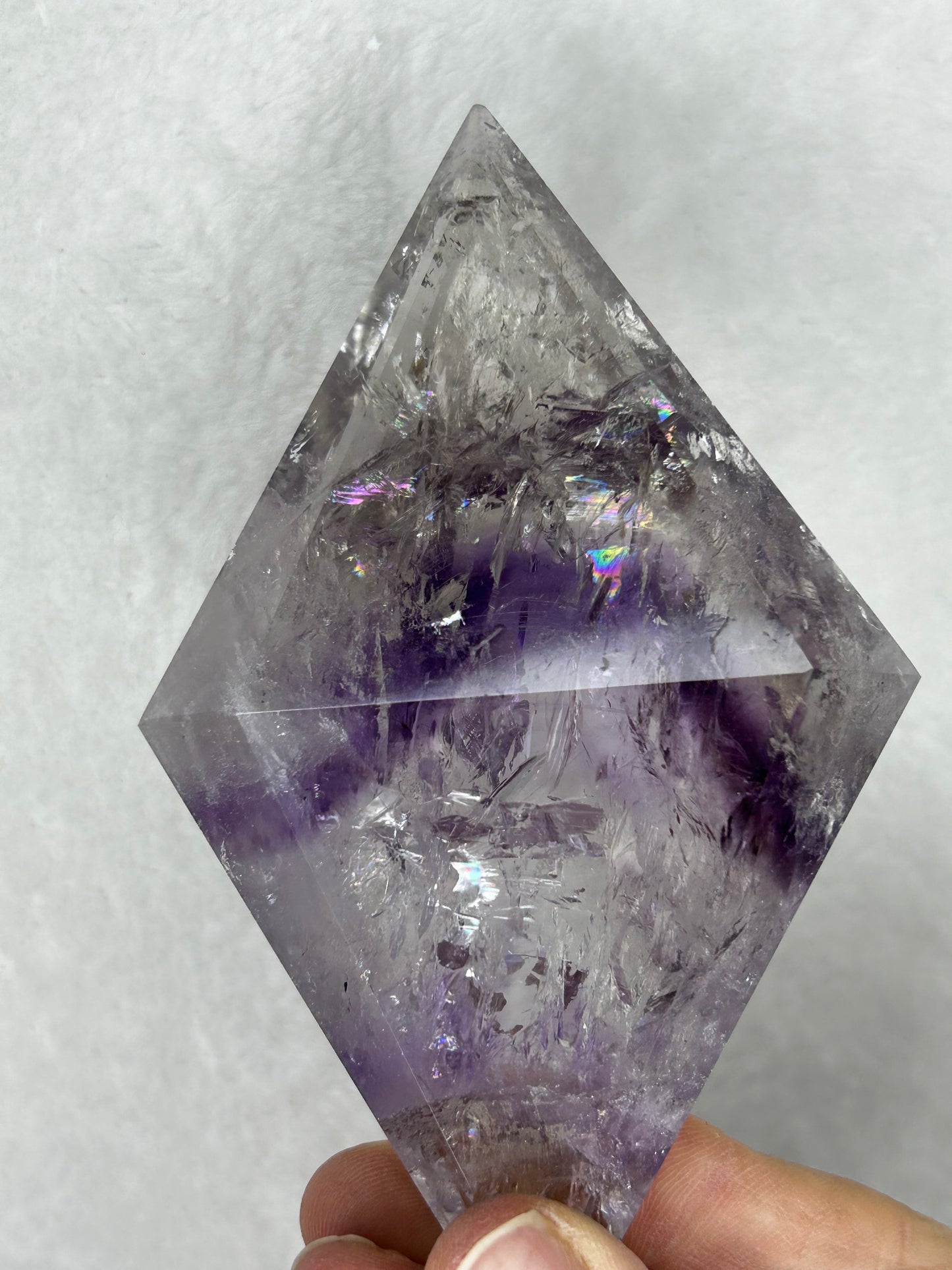HQ ⭐️XTRA⭐️ Amethyst Phantom Faceted Diamond F
