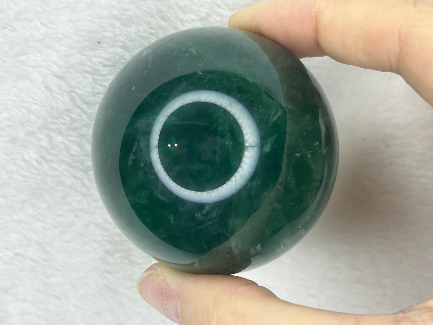 Juicy Green Fluroite Sphere B