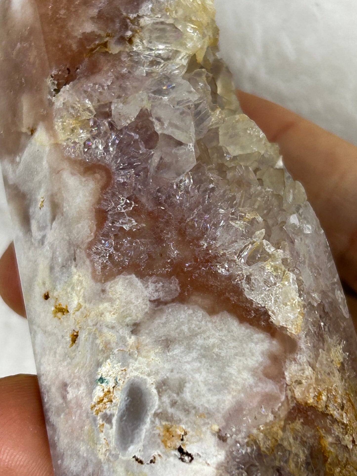 Pink Amethyst tower H