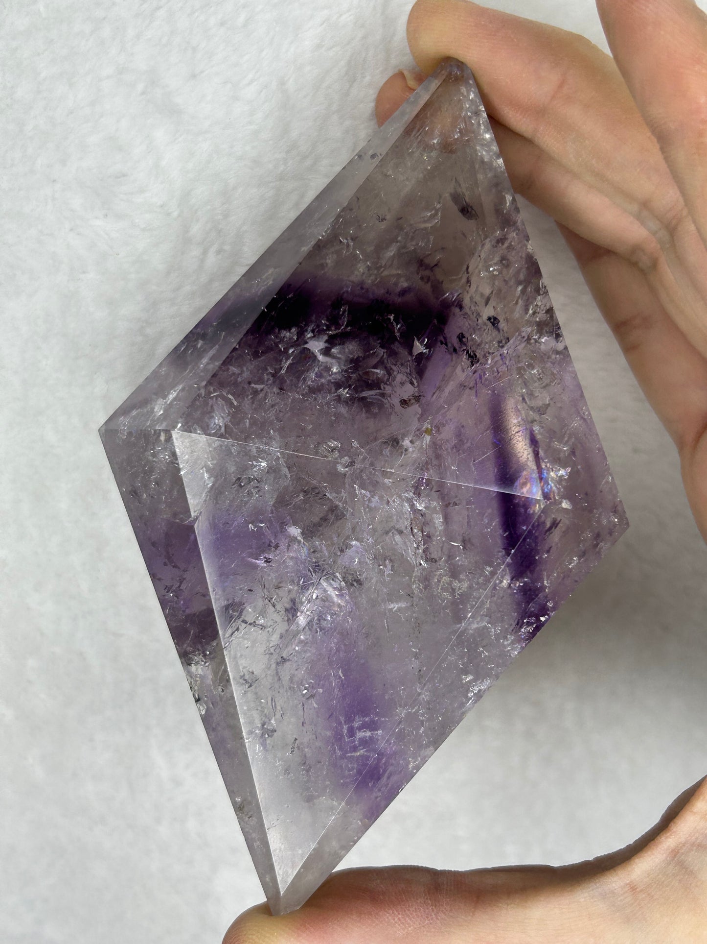 HQ ⭐️XTRA⭐️ Amethyst Phantom Faceted Diamond G