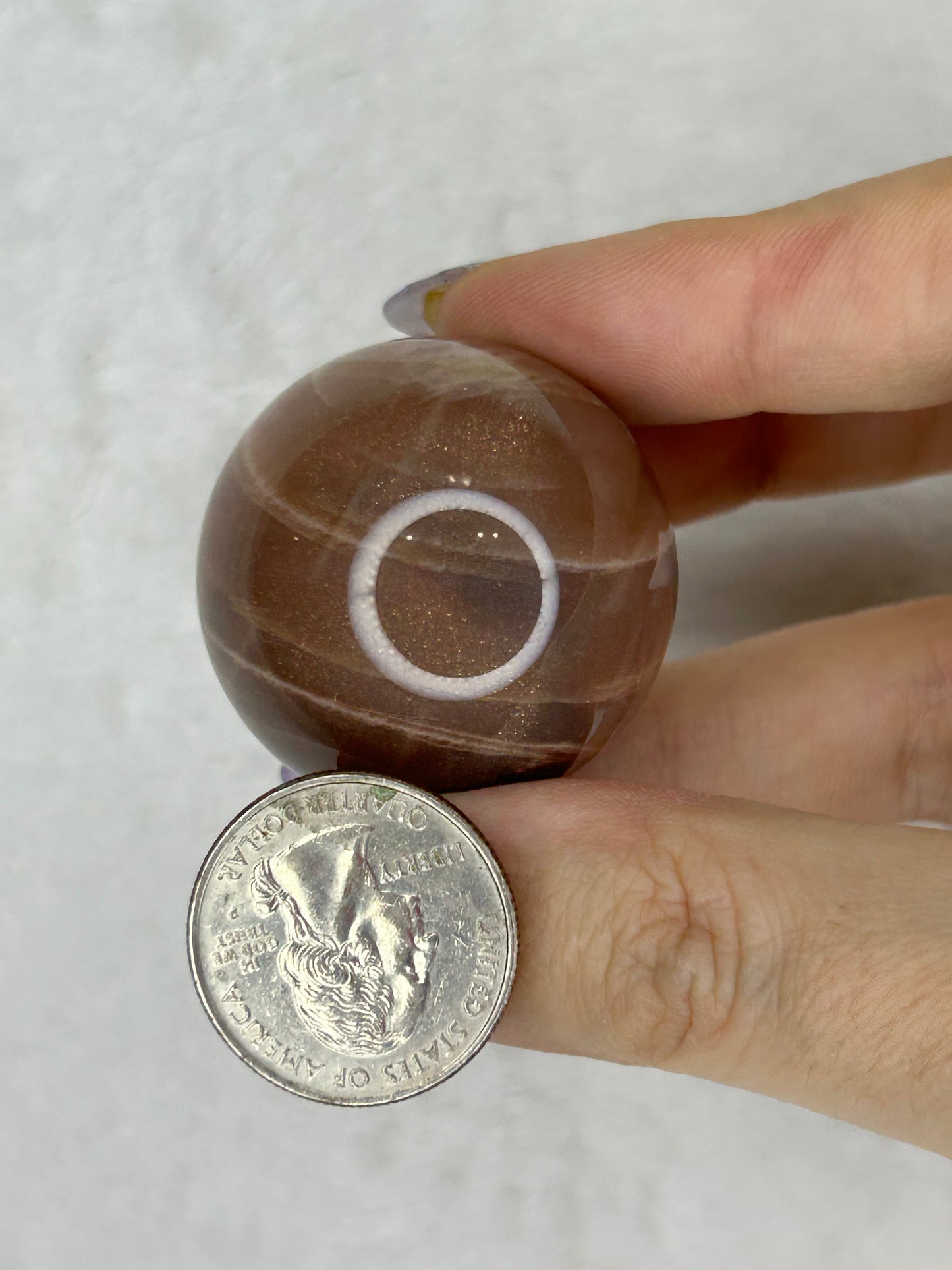 Black Moonstone sphere A