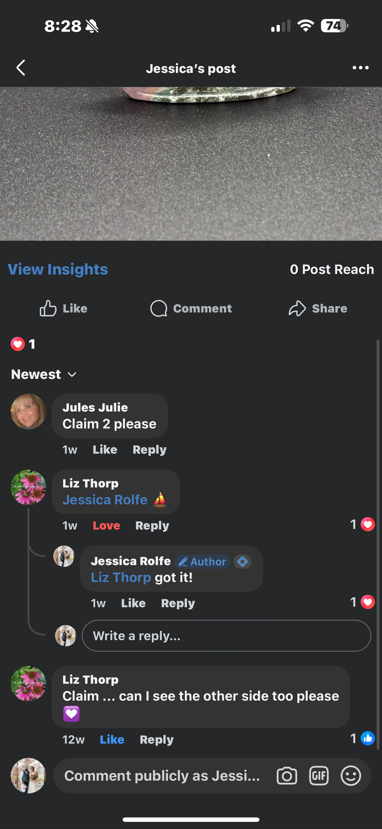 Julie Stengel claims