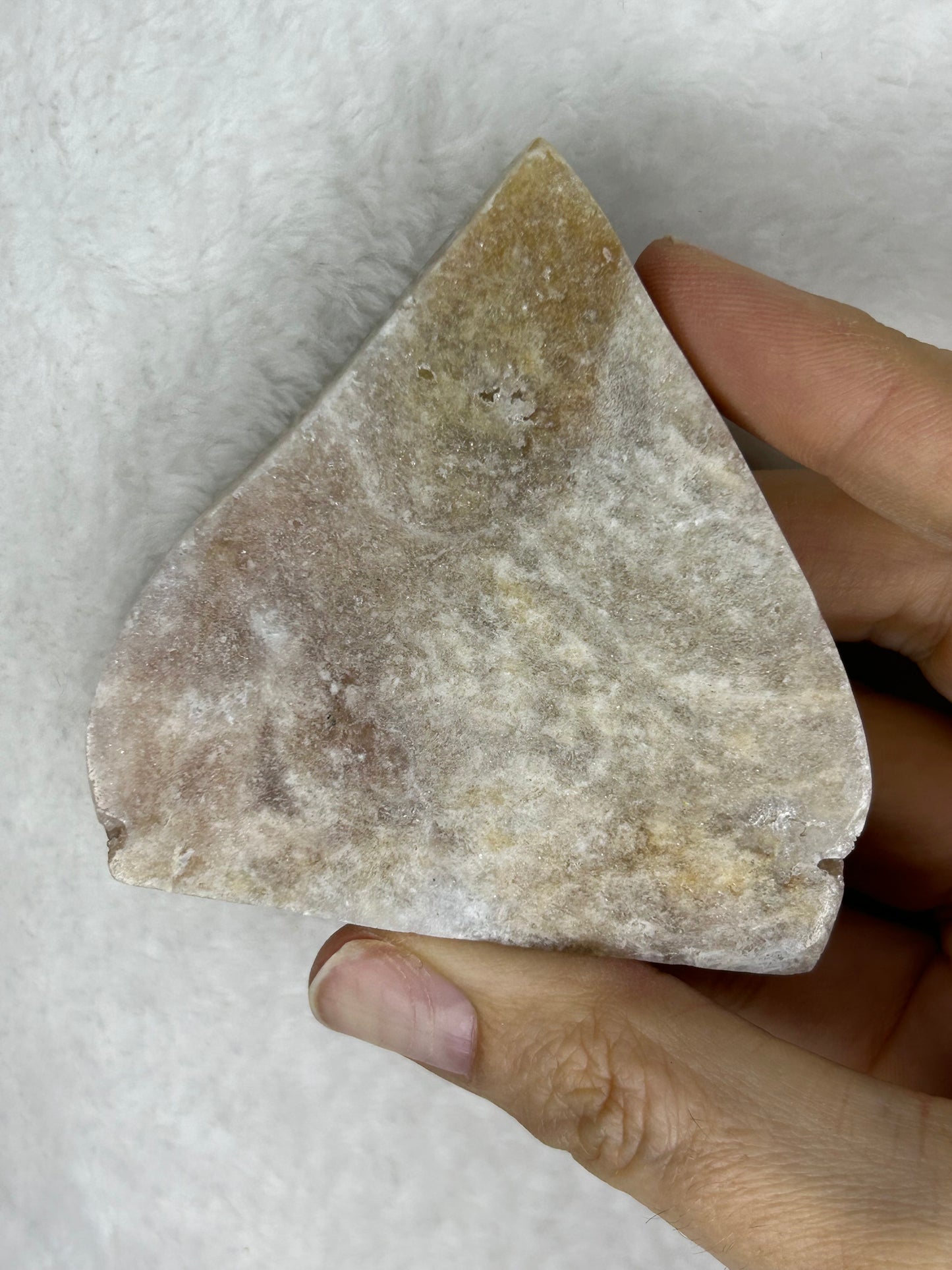 Pink amethyst flame/freeform A