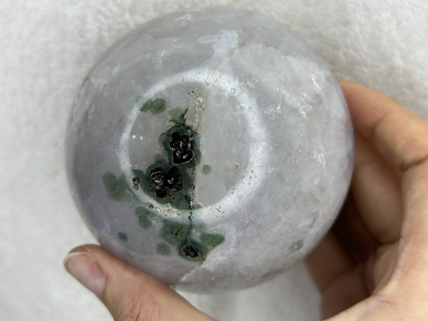 XL Brazilian Druzy Amethyst Sphere