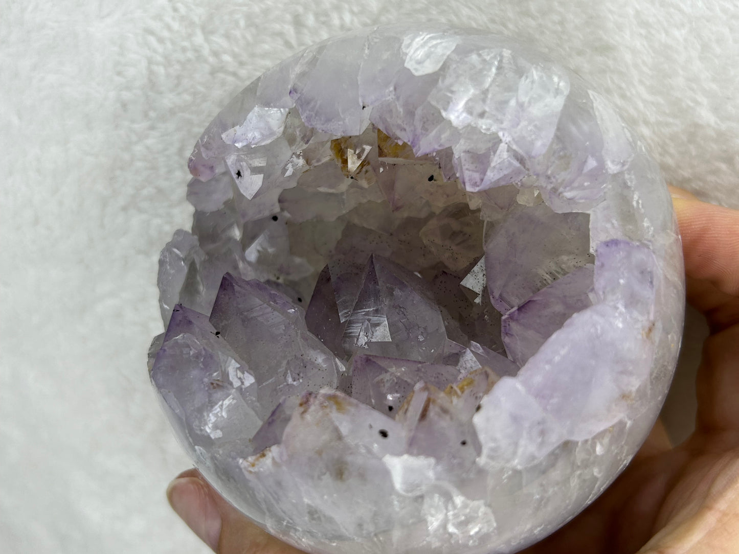 XL Brazilian Druzy Amethyst Sphere