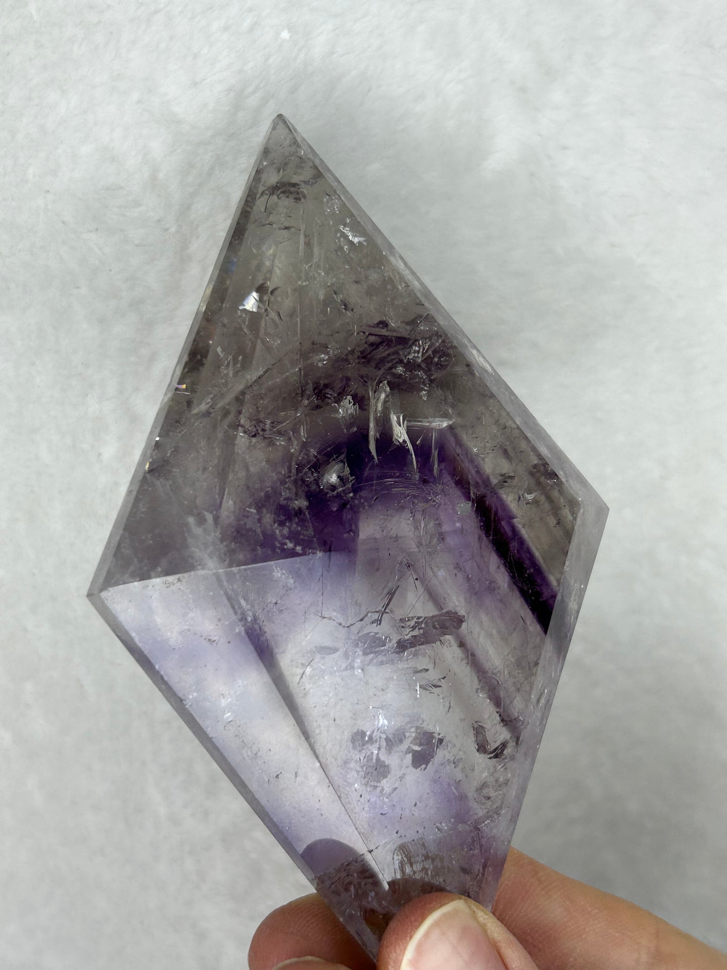 HQ ⭐️XTRA⭐️ Amethyst Phantom Faceted Diamond F