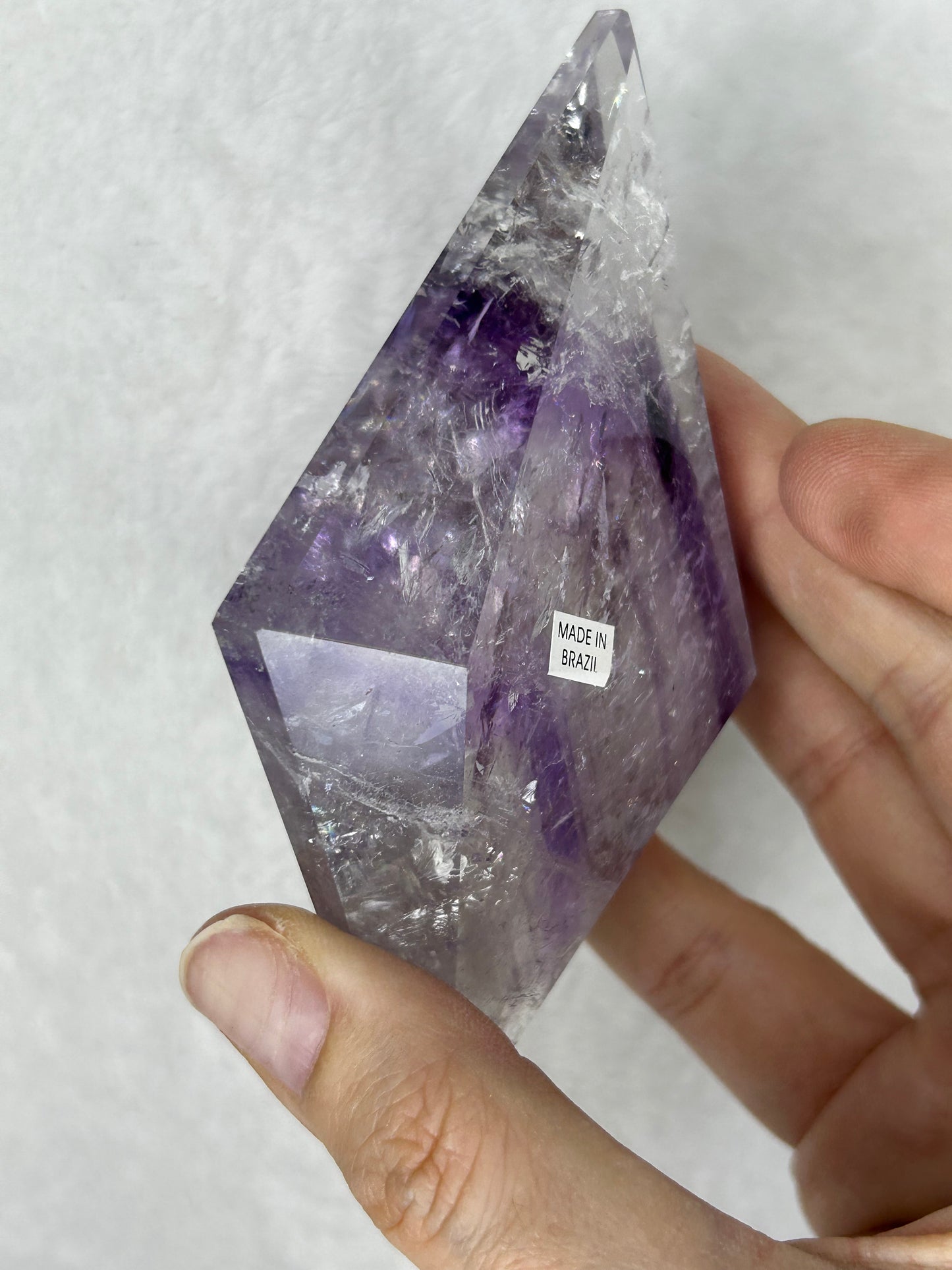 HQ ⭐️XTRA⭐️ Amethyst Phantom Faceted Diamond C