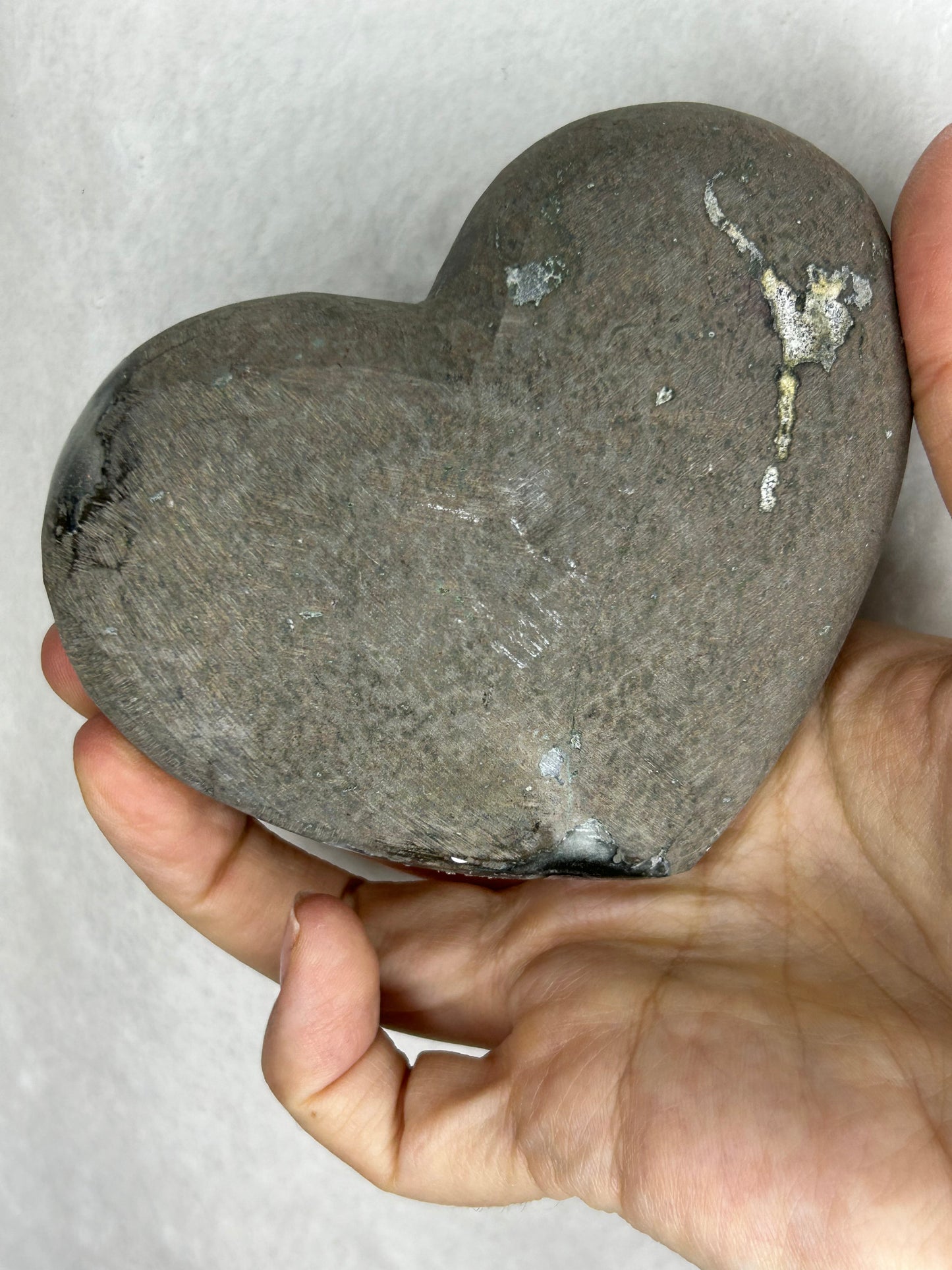💖💖Uruguayan HQ amethyst cluster heart