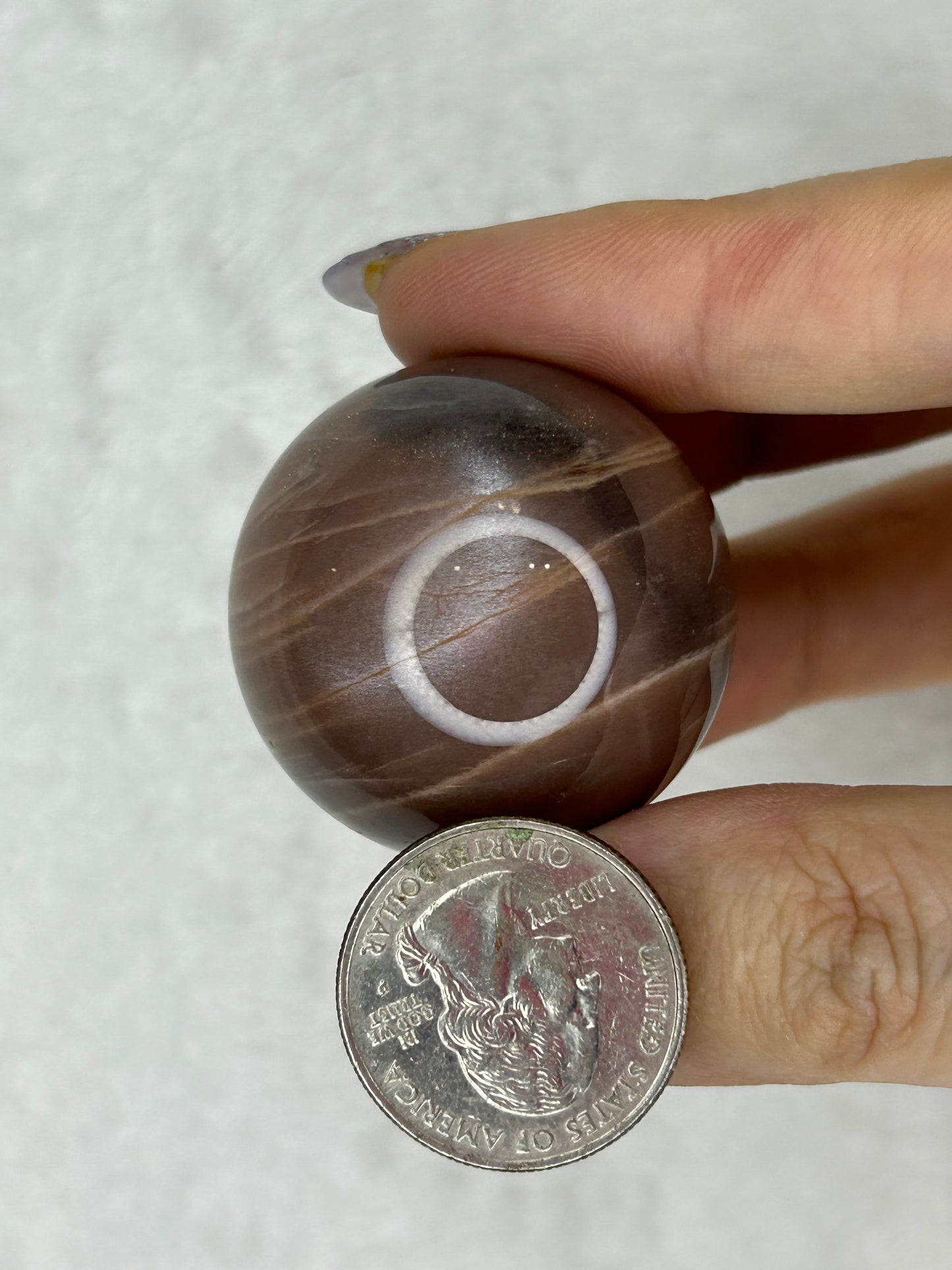 Black Moonstone sphere A