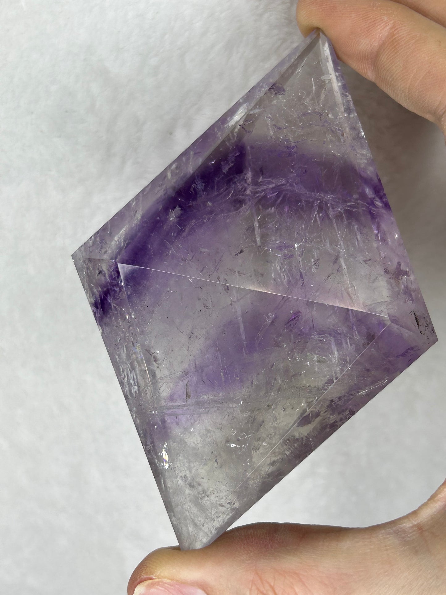 HQ ⭐️XTRA⭐️ Amethyst Phantom Faceted Diamond C