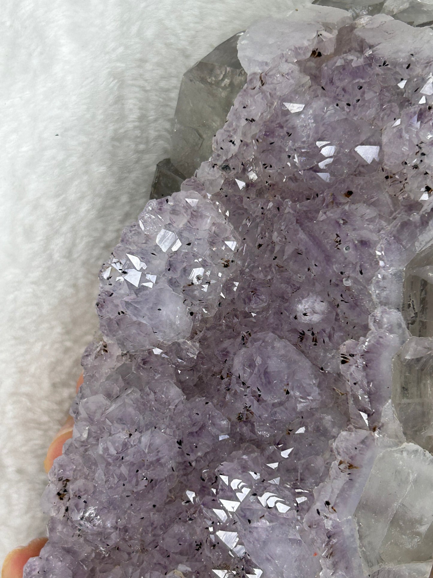 HQ Statement Piece Amethyst Cluster Tower