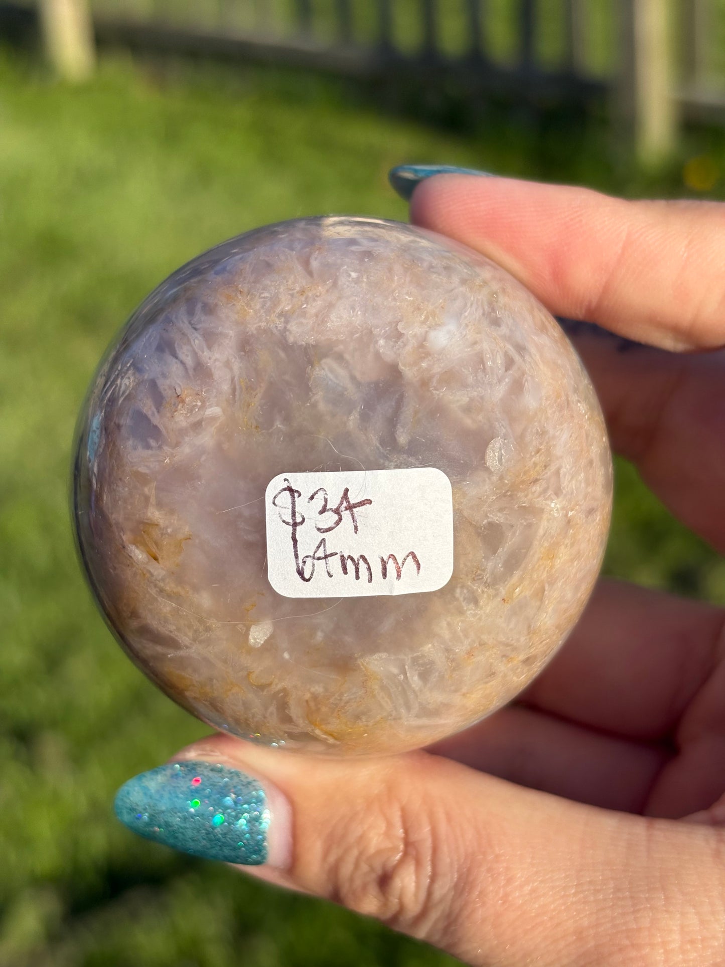 Unique Agate sphere