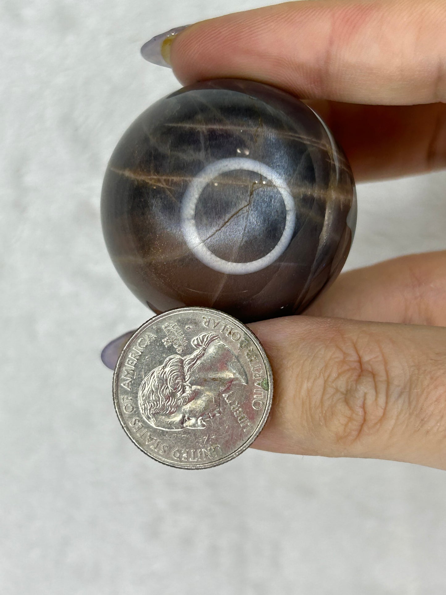 Black Moonstone sphere G