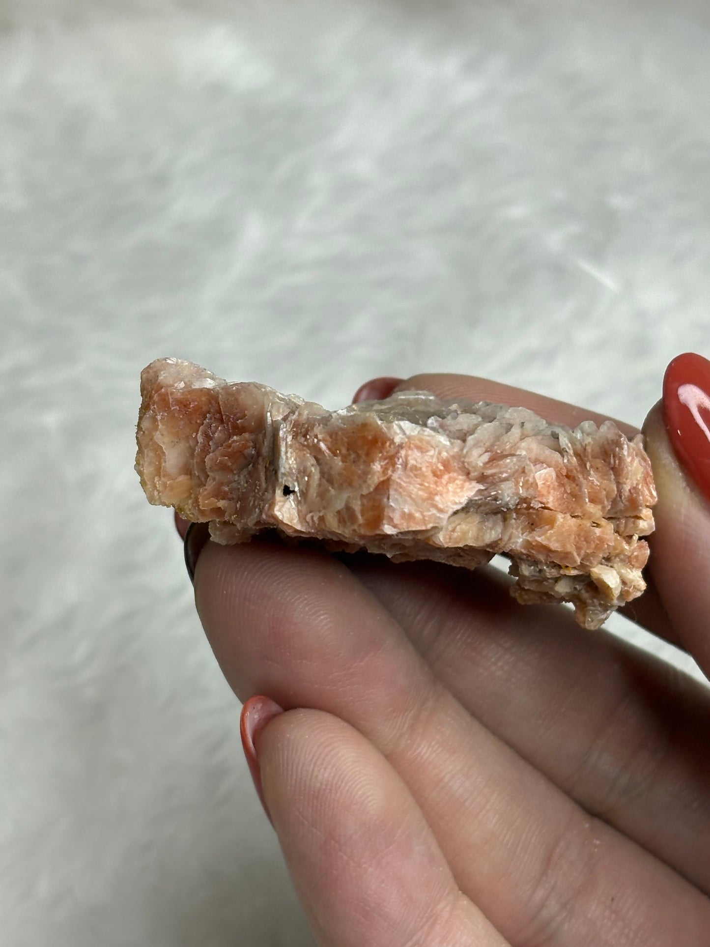 Pink barite