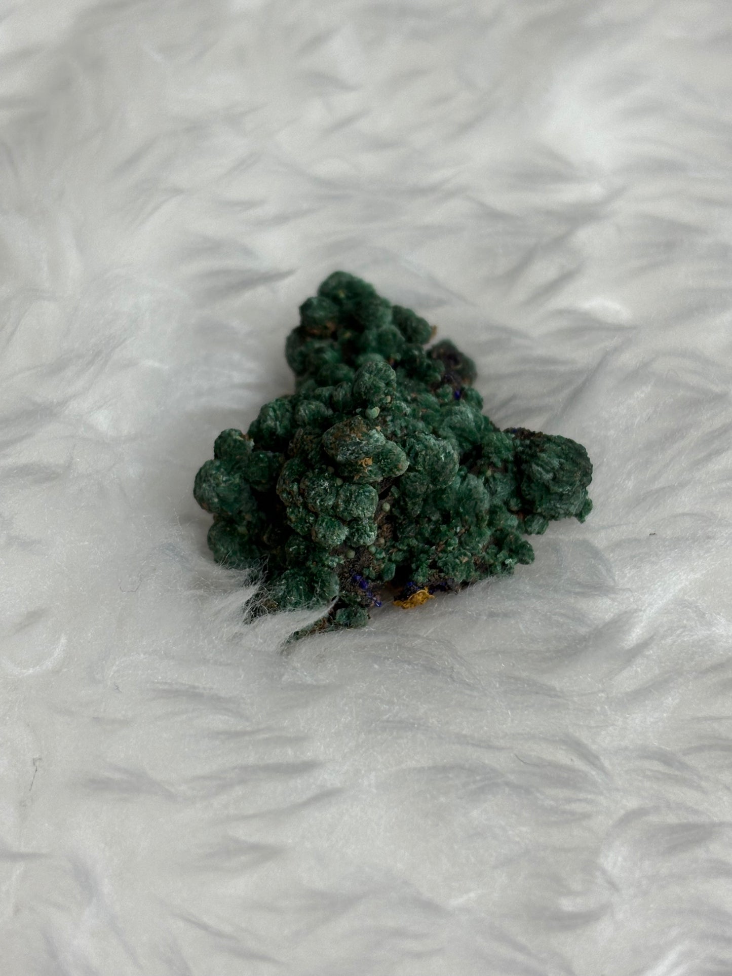 Botroydal malachite specimen
