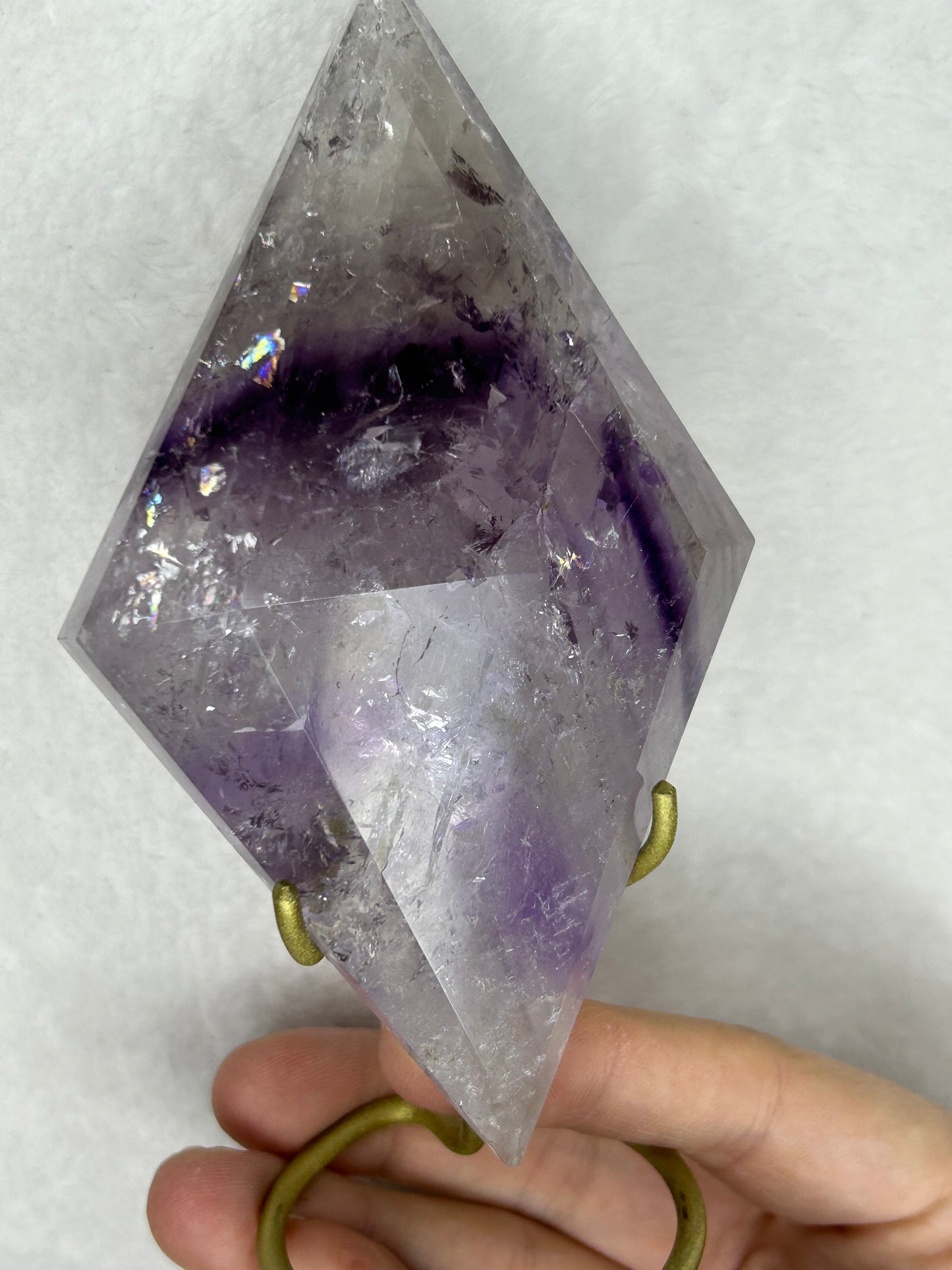 HQ ⭐️XTRA⭐️ Amethyst Phantom Faceted Diamond G