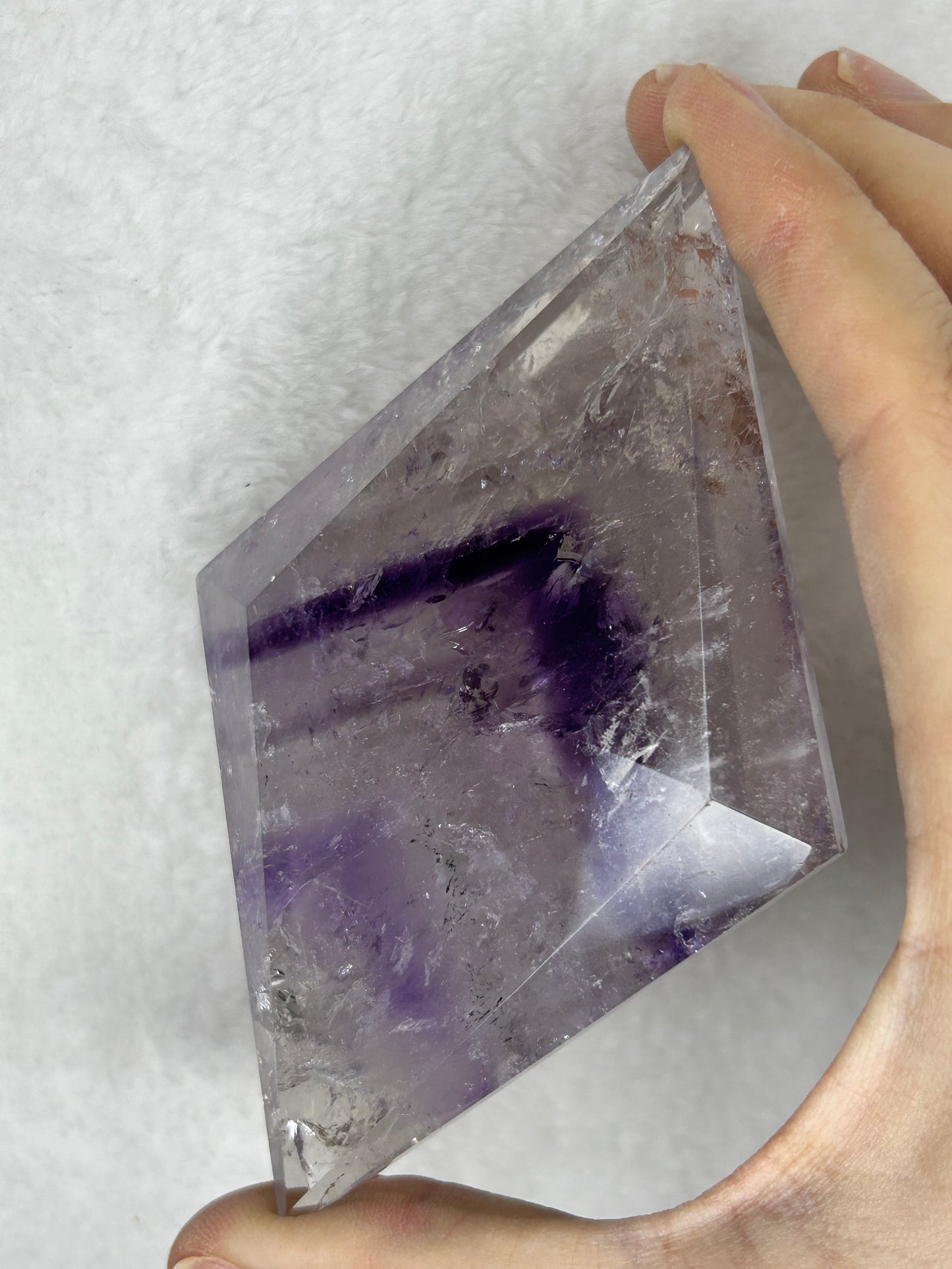 HQ ⭐️XTRA⭐️ Amethyst Phantom Faceted Diamond B