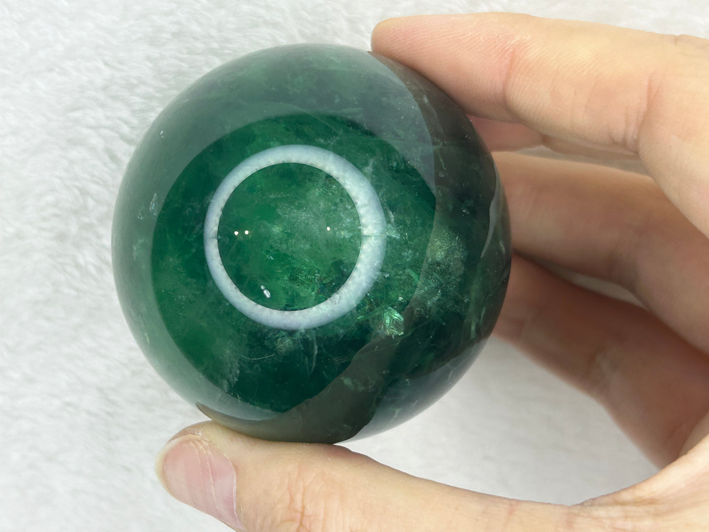 Juicy Green Fluroite Sphere A