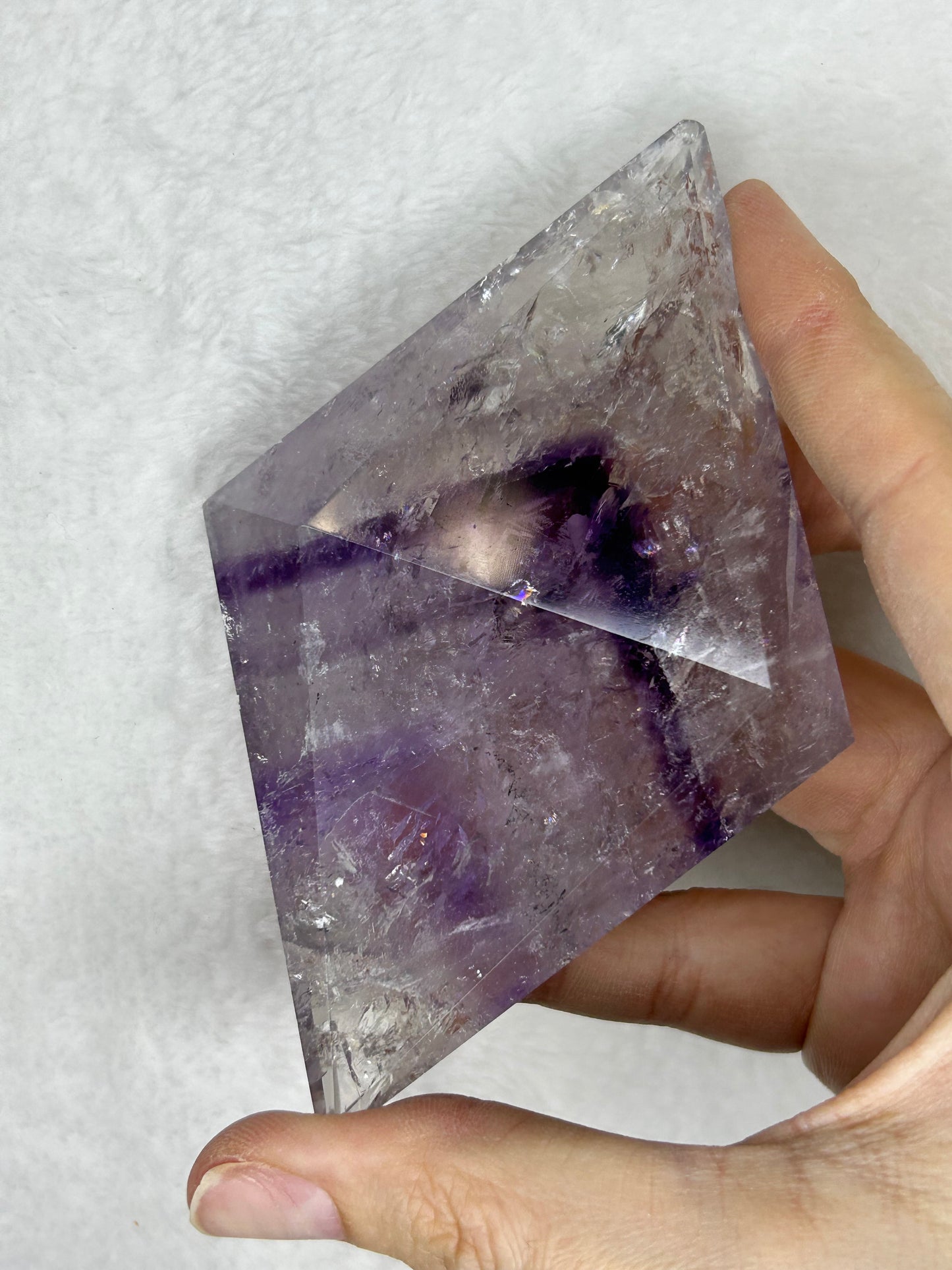 HQ ⭐️XTRA⭐️ Amethyst Phantom Faceted Diamond B