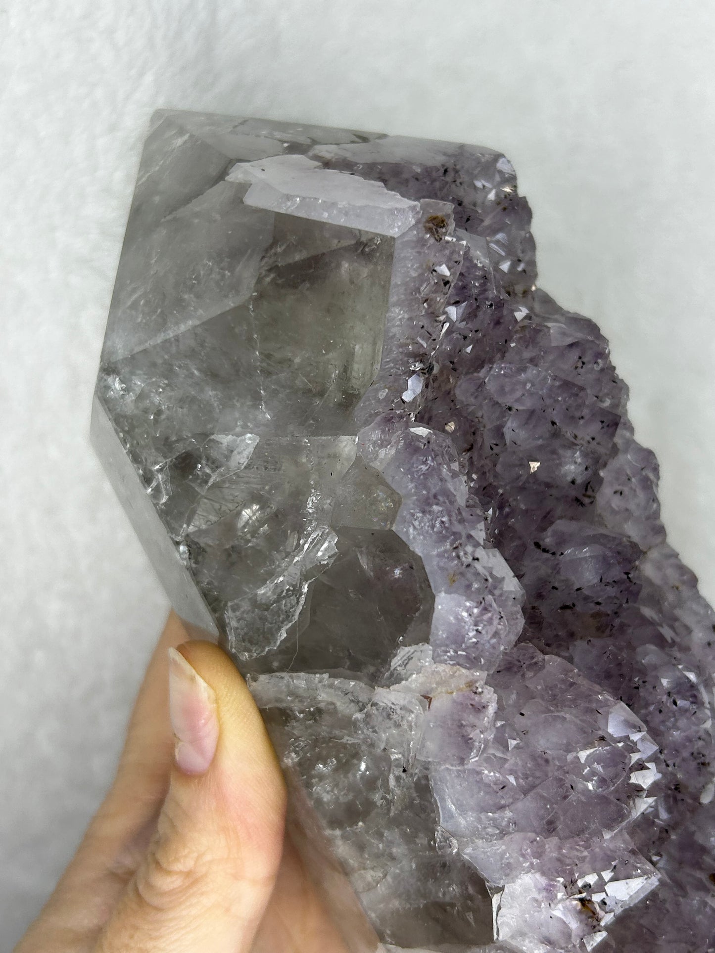 HQ Statement Piece Amethyst Cluster Tower