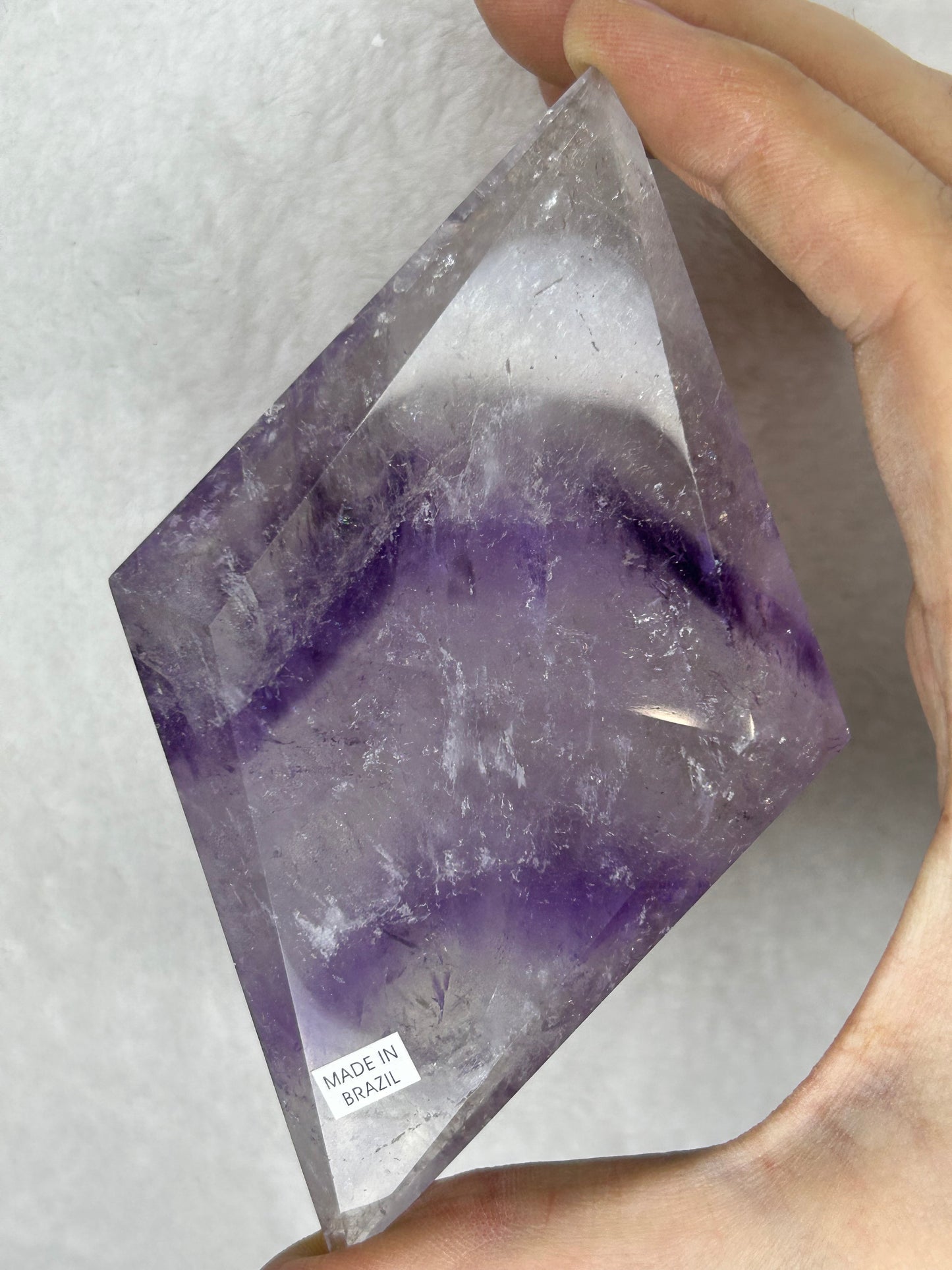 HQ ⭐️XTRA⭐️ Amethyst Phantom Faceted Diamond E