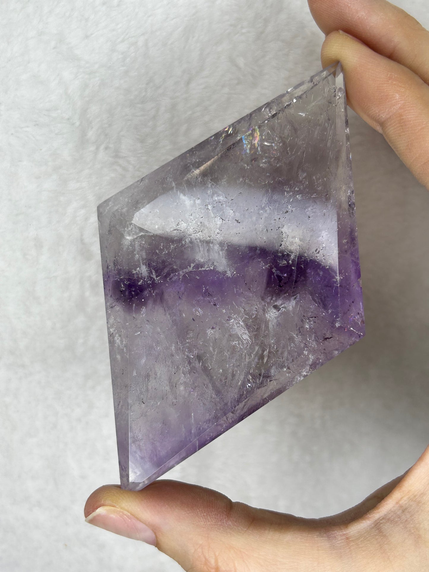 HQ ⭐️XTRA⭐️ Amethyst Phantom Faceted Diamond A