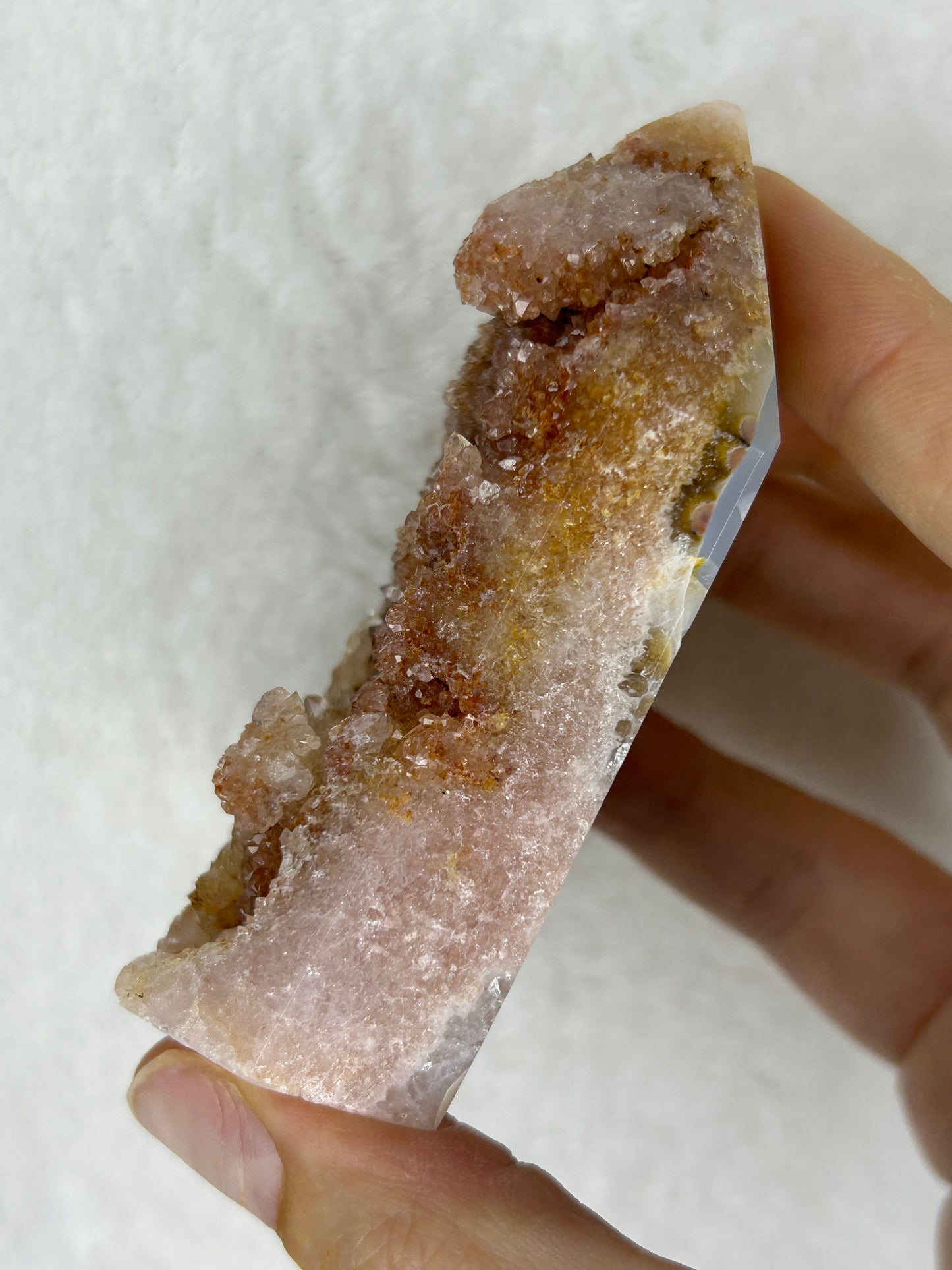 Pink Amethyst tower L