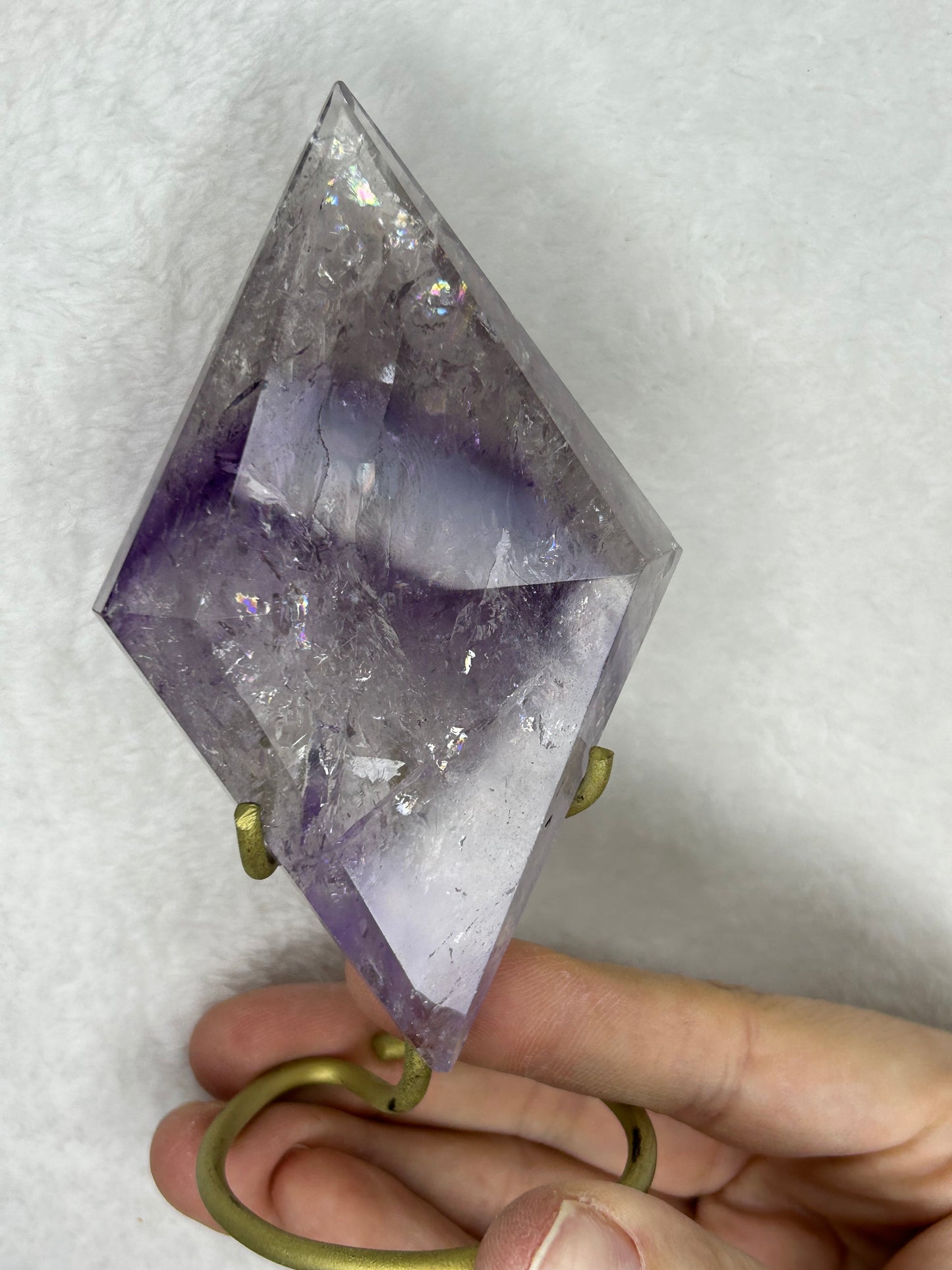 HQ ⭐️XTRA⭐️ Amethyst Phantom Faceted Diamond A