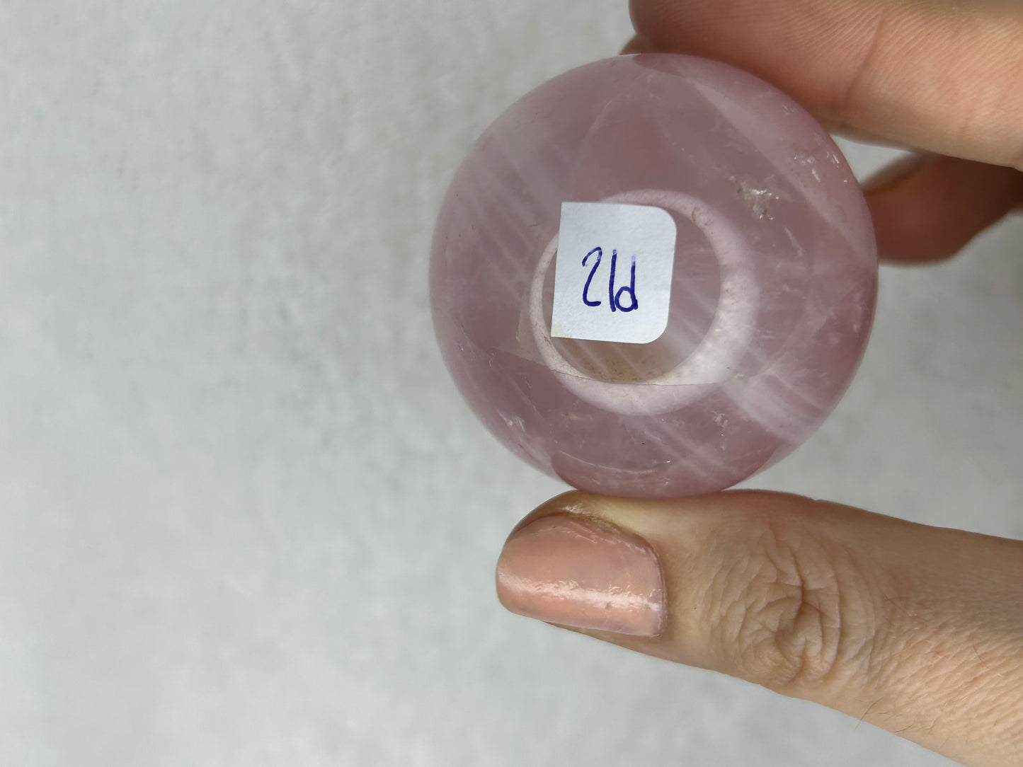 Rose Quartz Sphere D