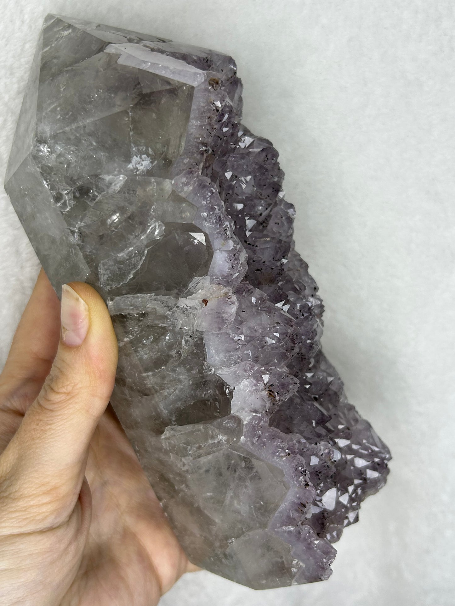 HQ Statement Piece Amethyst Cluster Tower
