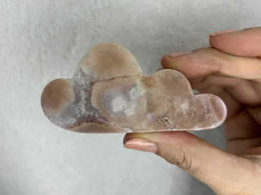 Pink Flower Agate Cloud A