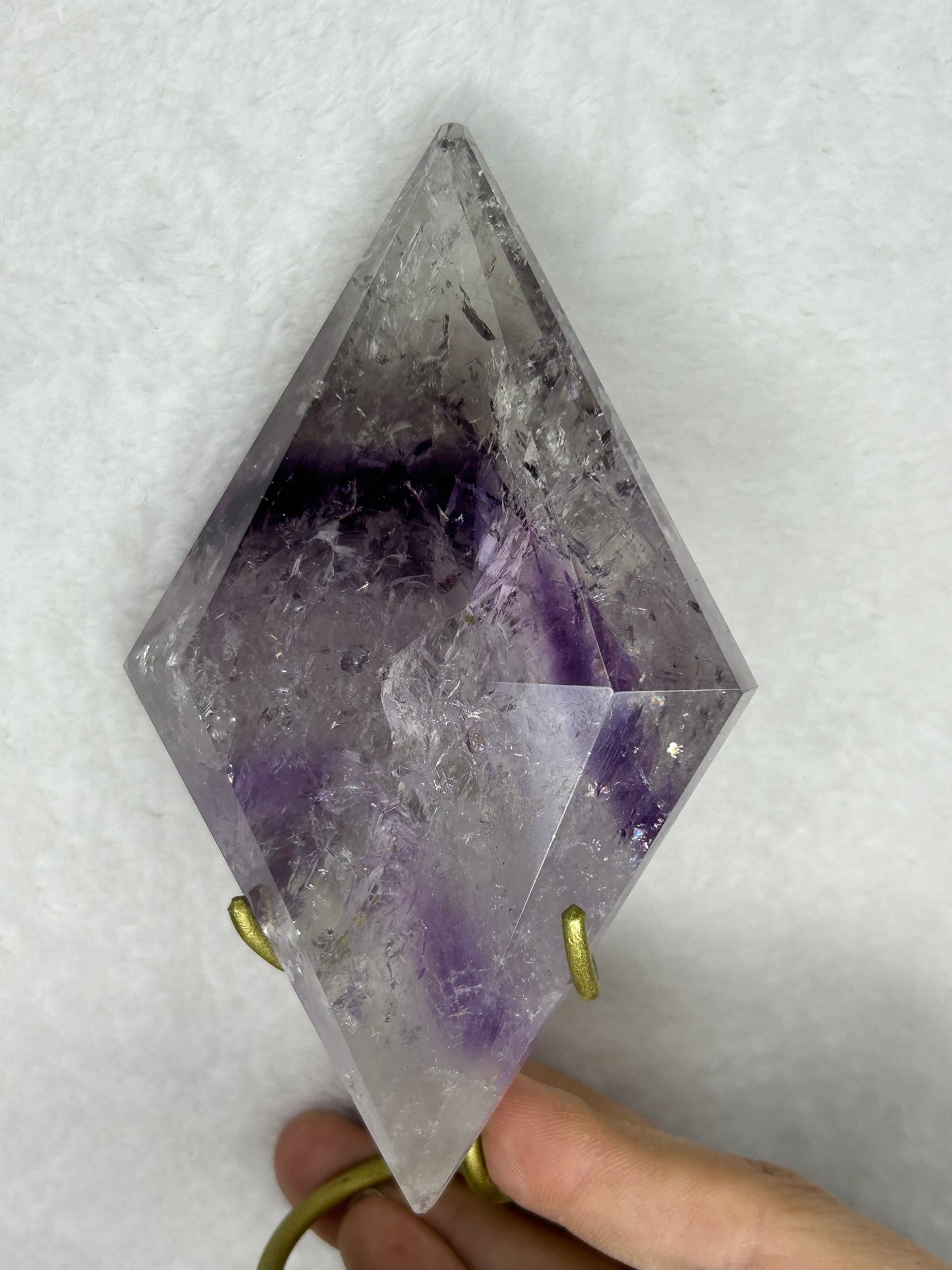 HQ ⭐️XTRA⭐️ Amethyst Phantom Faceted Diamond G