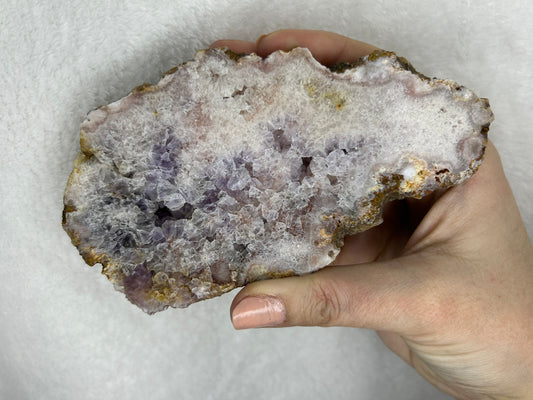 Pink Amethyst Slab D