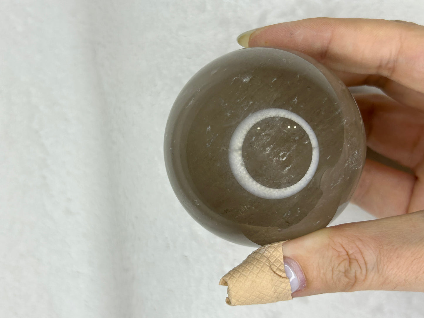 Smokey quartz sphere B