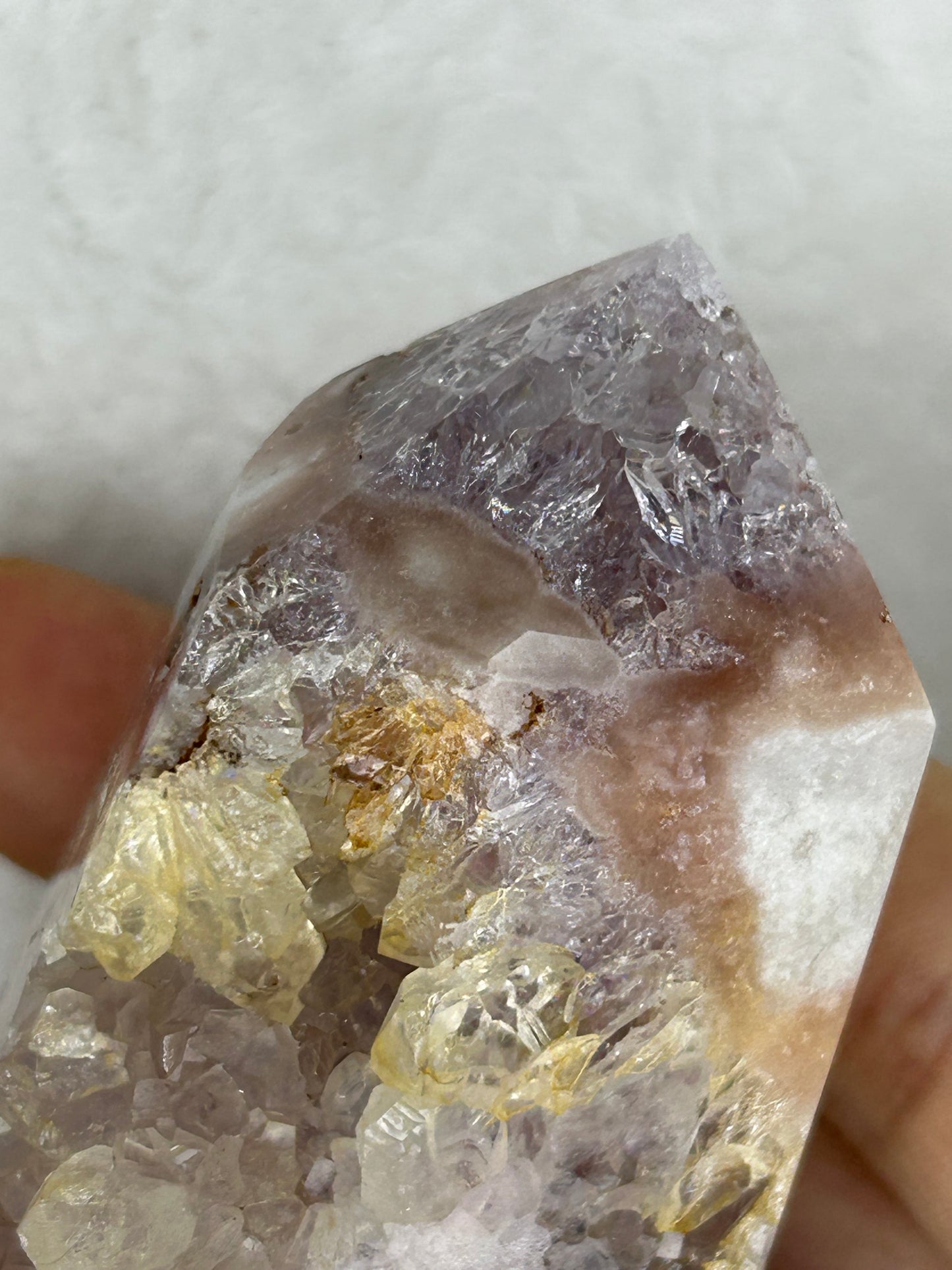 Pink Amethyst tower H