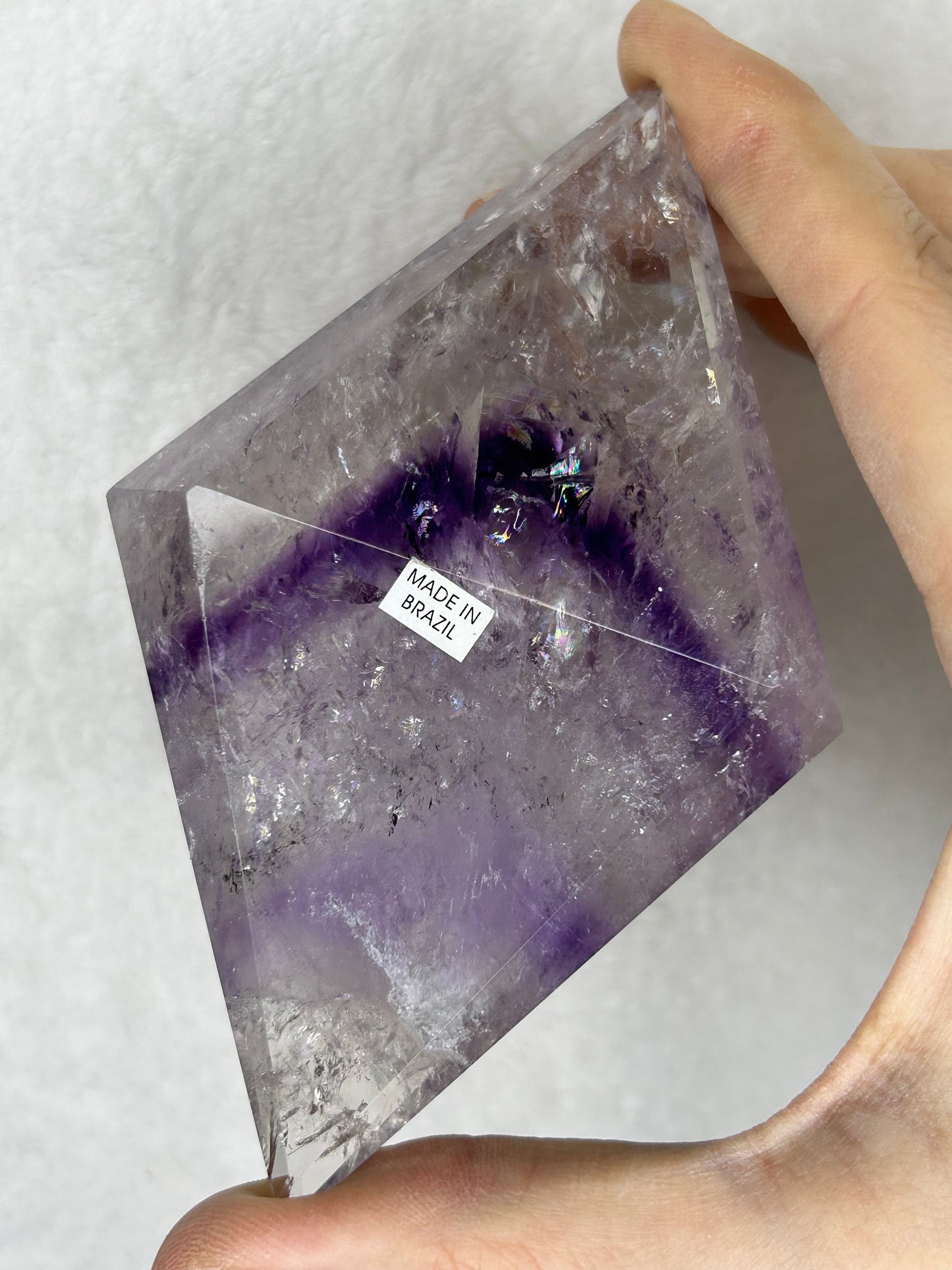 HQ ⭐️XTRA⭐️ Amethyst Phantom Faceted Diamond B