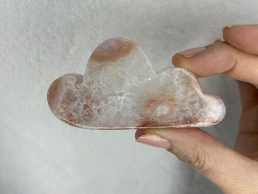 Pink Flower Agate Cloud D