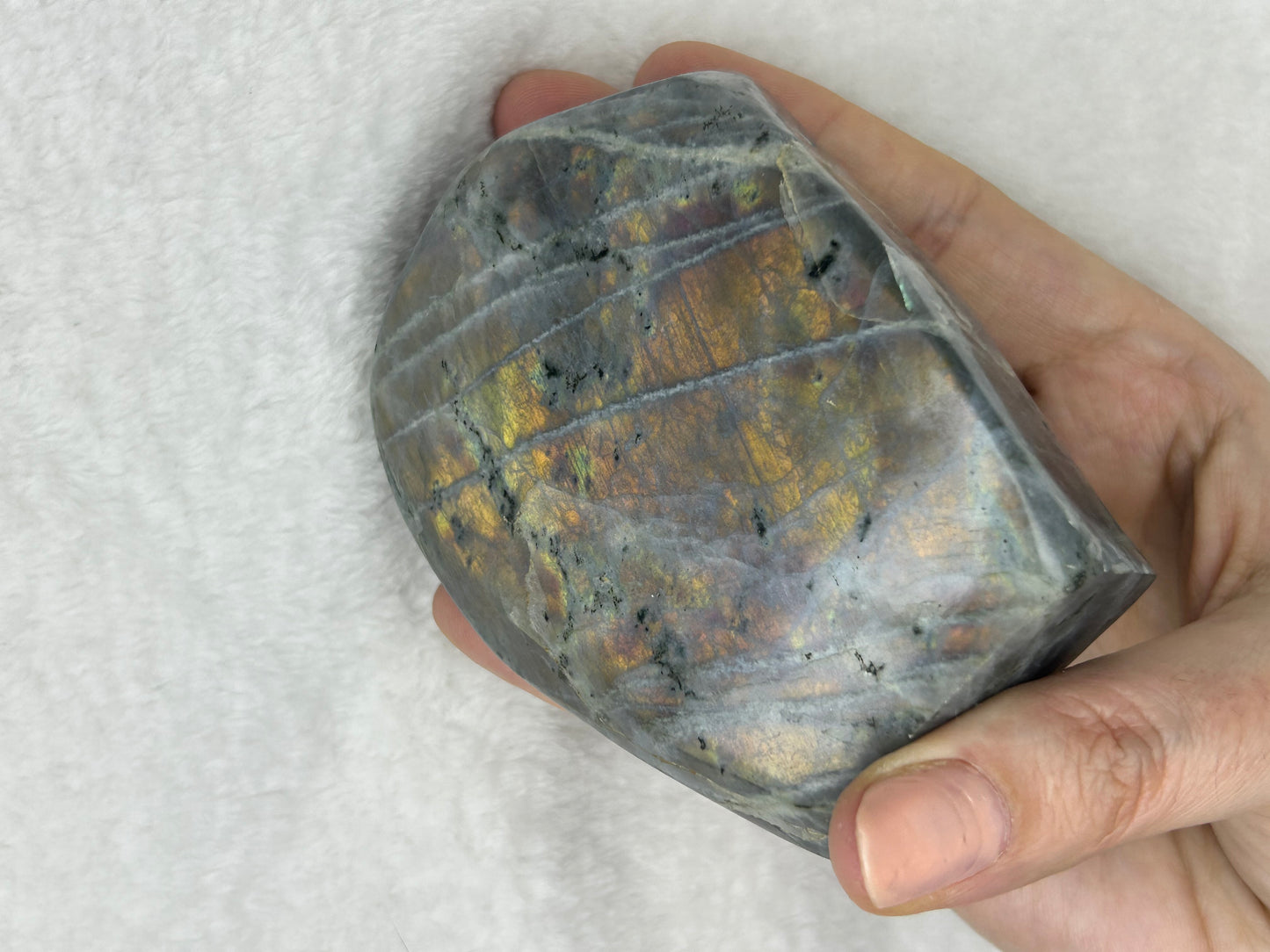 Sunset flash labradorite Freeform H